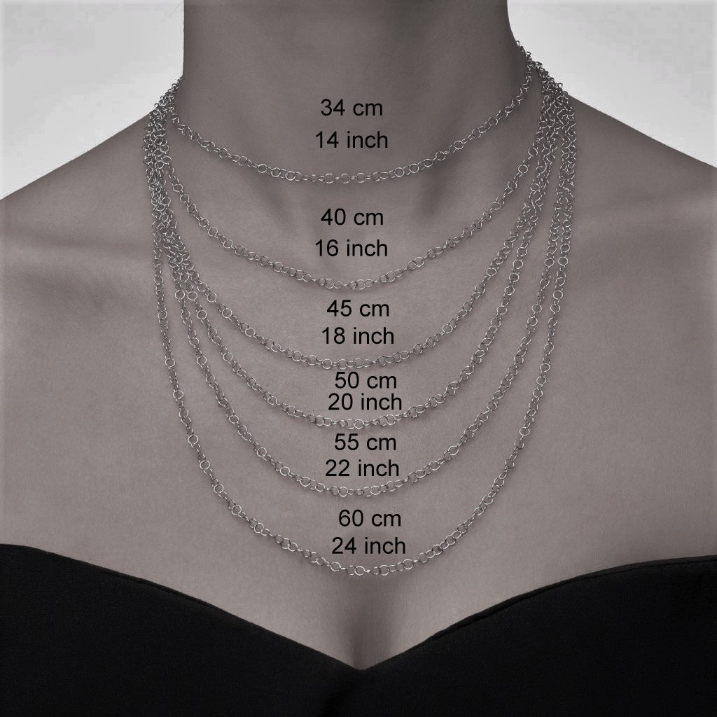 Necklace Size Chart