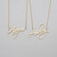 CURSIVE Font Name Necklace Personalized Custom