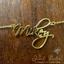 CURSIVE Font Name Necklace Personalized Custom