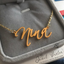 Personalized Custom Name Necklace CURSIVE Font