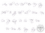 CURSIVE Font Name Necklace Personalized Custom
