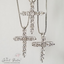 Milagro Crystal Cross Pendant + Chain