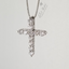 Milagro Crystal Cross Pendant + Chain