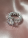 Crown Jewel Brilliant Round Scalloped Ring