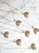 Over the Rainbow Pendant + Chain in Gold