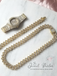 Kronos 3-Piece Watch + Cuban Link Set in Gold