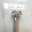 Priscilla Classic Crystal Stud Earrings in Silver or Rose Gold