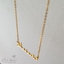 ARABIC Script الاسم العربي Name Necklace Personalized Custom