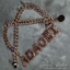 Omalicha Baguette Custom Name Necklace + Curb Chain