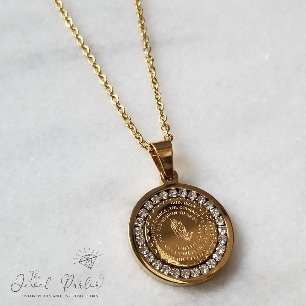 Power of Prayer Pendant Necklace
