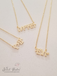 AMHARIC Script የአማርኛ ስም Name Necklace  Personalized Custom