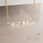 KOREAN Script 한국 이름 Name Necklace  Personalized Custom