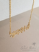 KOREAN Script 한국 이름 Name Necklace  Personalized Custom