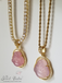 Happy Buddha + Baguettes Necklace • 5 Colors