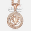 Rose Gold-Plated Horoscope Zodiac Sign Necklace