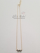 HEBREW Script שם עברי Name Necklace  Personalized Custom