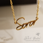 Sorority Necklace | SOROR in "Hattie" Font