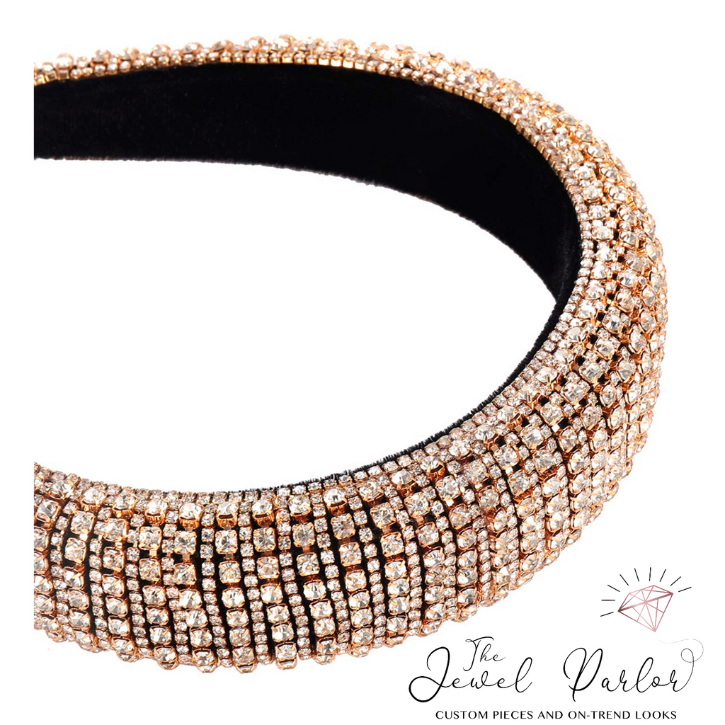 Dresden Jeweled Padded Headband