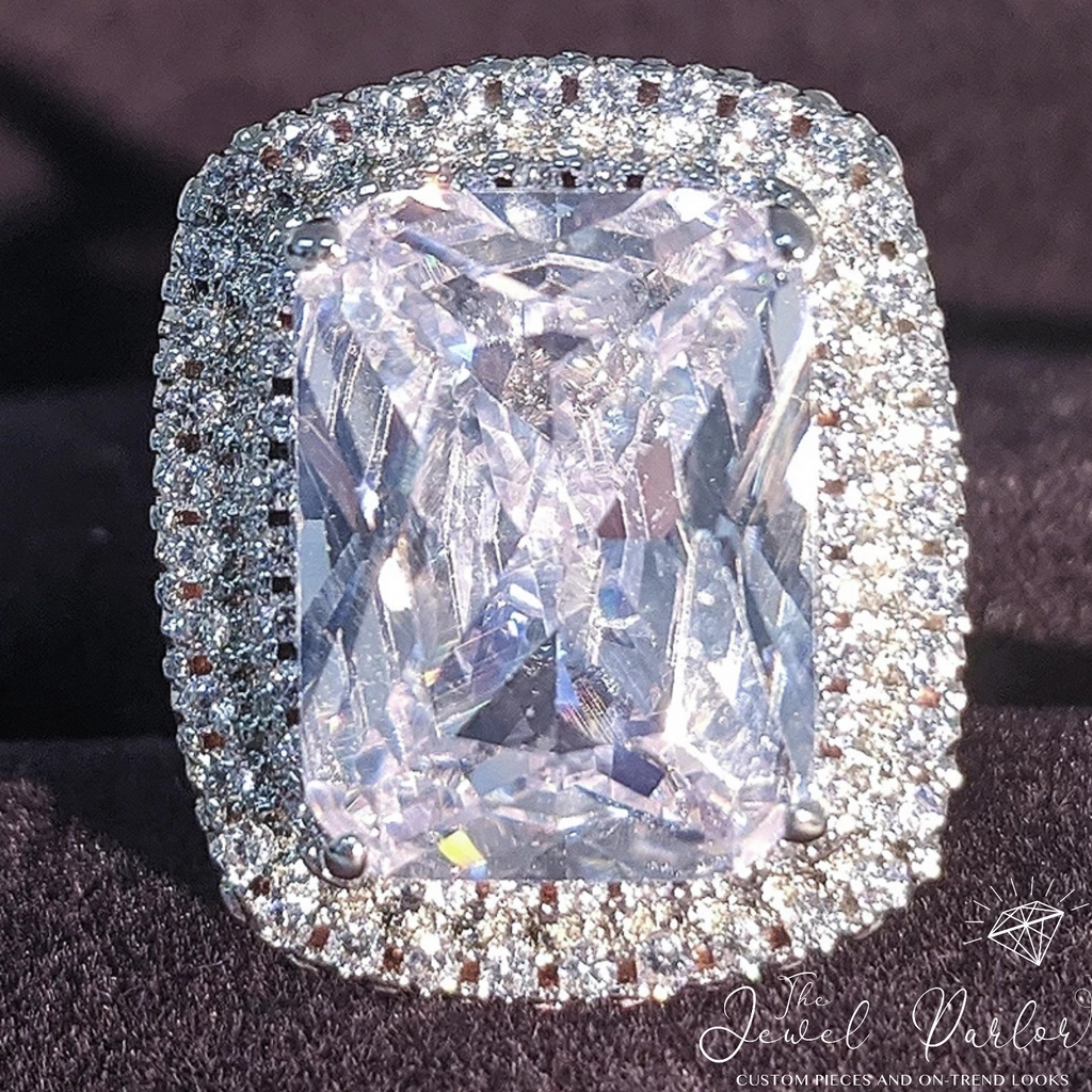 HBIC 15-carat Emerald Cut Ring