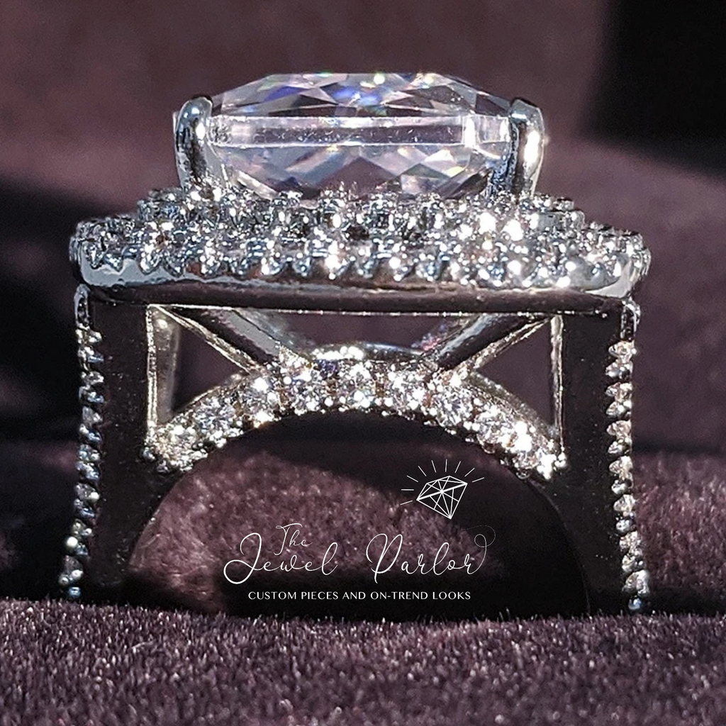 HBIC 15-carat Emerald Cut Ring