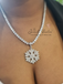 Jackie Frost Icy Snowflake Pendant