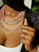 Laila Floating Butterfly Tennis Chain Necklace