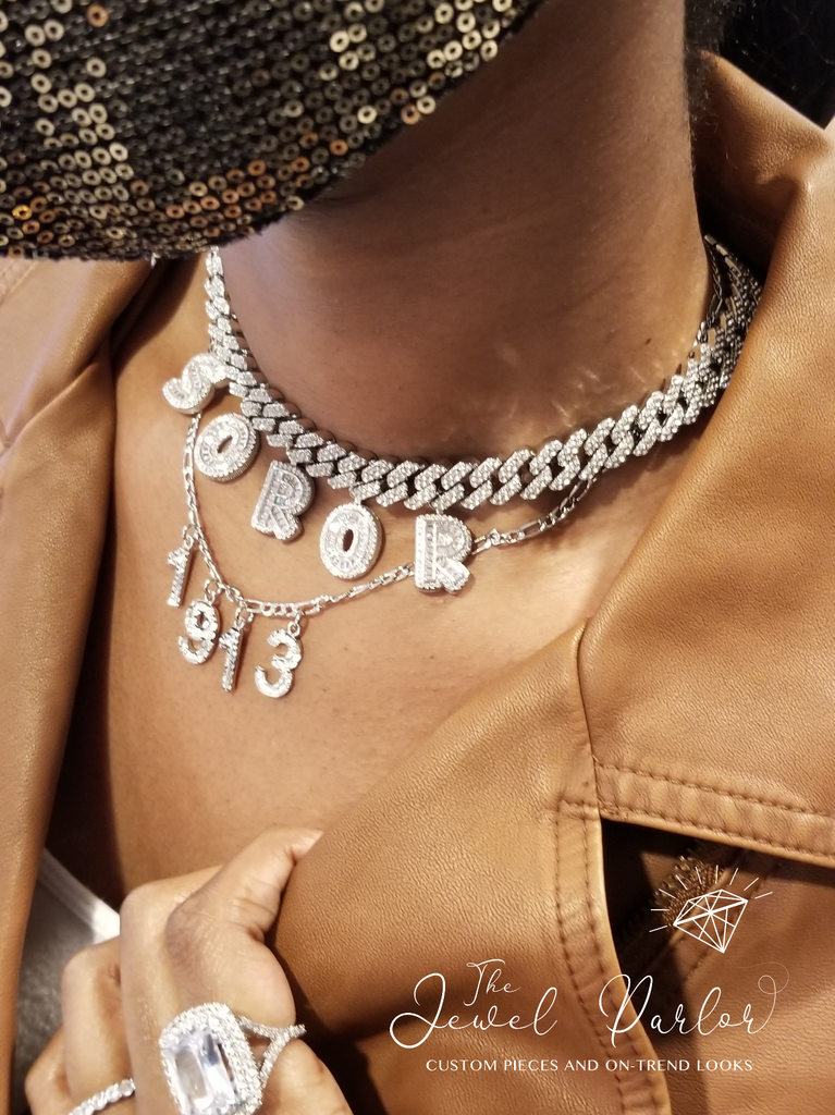 Custom Sorority Baguette Necklace | SOROR