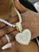 Sweetheart Memory Photo Locket Baguette Pendant