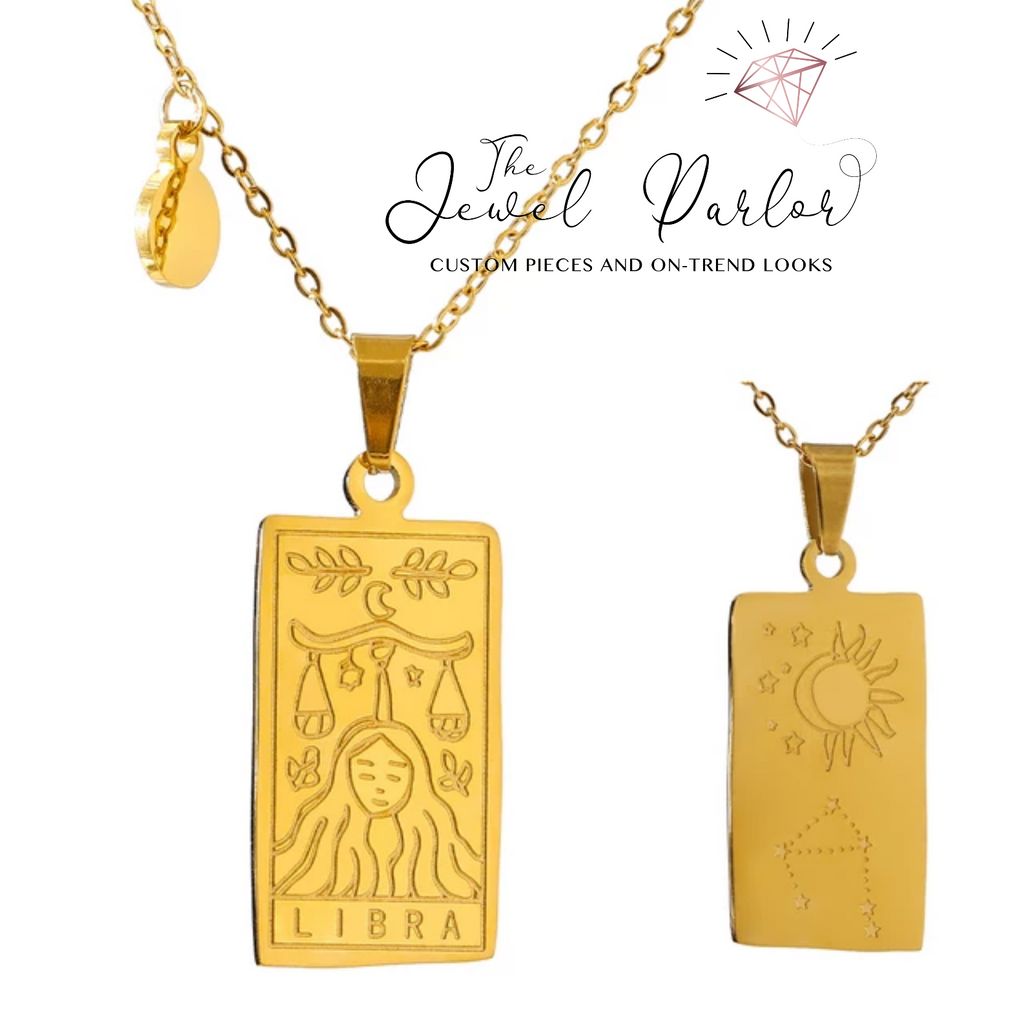 Gold-filled Astrology Zodiac Necklace