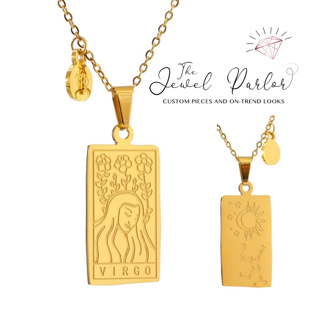 Gold-filled Astrology Zodiac Necklace