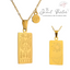 Gold-filled Astrology Zodiac Necklace