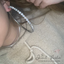 Nsozi Jumbo Crystal Hoop Earrings in Silver + Gold