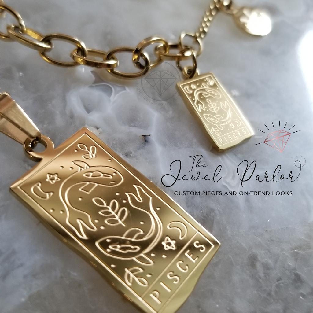 Gold-filled Astrology Zodiac Bracelet or Anklet