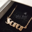 Sorority Necklace | SOROR in "Hattie" Font