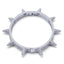 Koopa Pavé Spike Bangle Bracelet