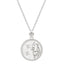 Mother of Pearl Star Sign Horoscope Zodiac Necklace in Silver
