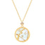 Mother of Pearl Star Sign Horoscope Zodiac Necklace
