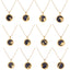 Blue Sandstone Star Sign Horoscope Zodiac Necklace