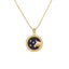 Blue Sandstone Star Sign Horoscope Zodiac Necklace