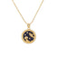 Blue Sandstone Star Sign Horoscope Zodiac Necklace