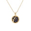 Blue Sandstone Star Sign Horoscope Zodiac Necklace
