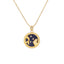 Blue Sandstone Star Sign Horoscope Zodiac Necklace