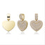 Sweetheart Memory Photo Locket Baguette Pendant
