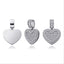 Sweetheart Memory Photo Locket Baguette Pendant