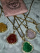 Happy Buddha + Baguettes Necklace • 5 Colors
