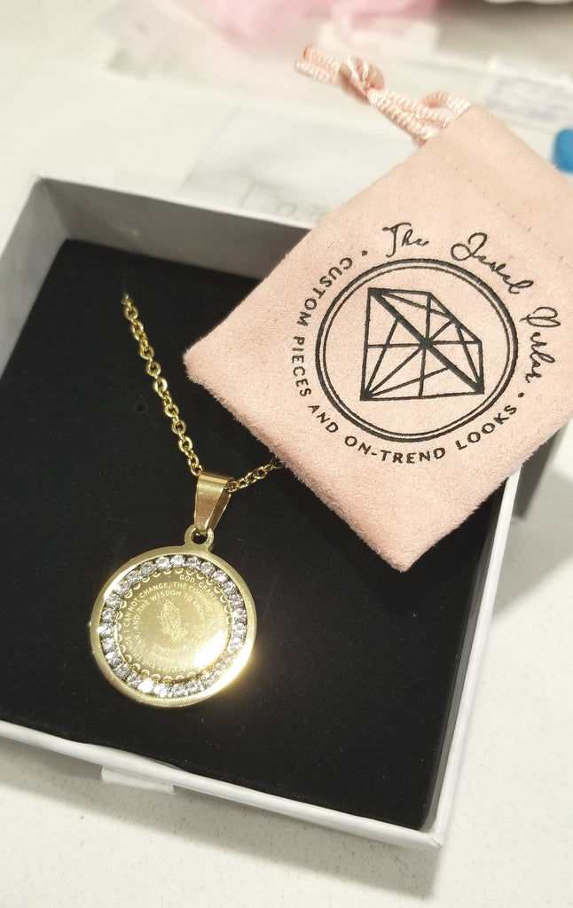 Power of Prayer Pendant Necklace