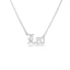 Crystal Astrology Zodiac Necklace
