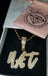 Stacked Layer Icy Custom Name Necklace