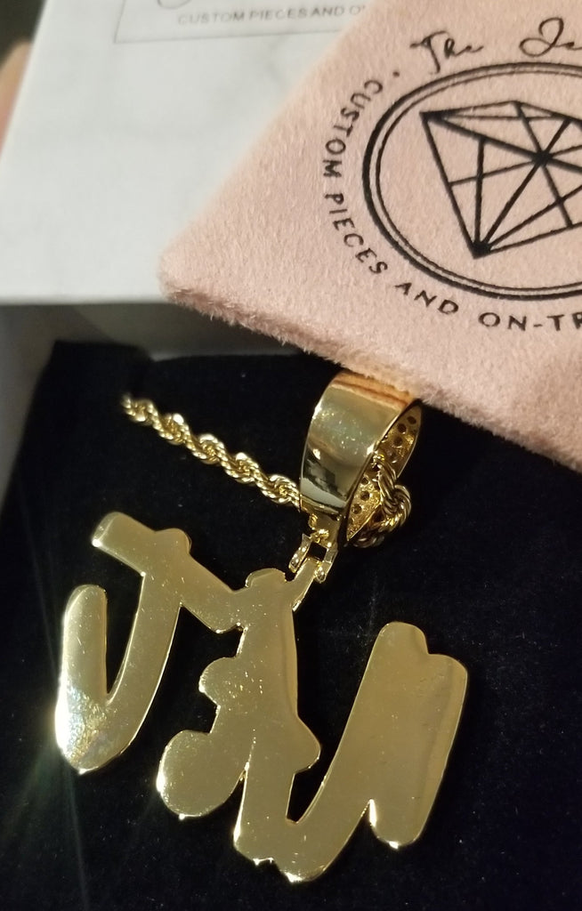 Stacked Layer Icy Custom Name Necklace