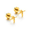 Minimalist Lifeline EKG Earrings + Screw Back Post